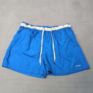 2Eros Swim Shorts Valor Blue w/Drawstring Sz M (32-33) Designer Athletic
